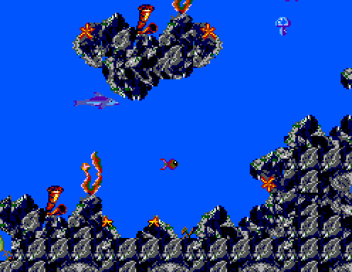 Ecco the Dolphin - Master System game screenshot (1993) by Sega